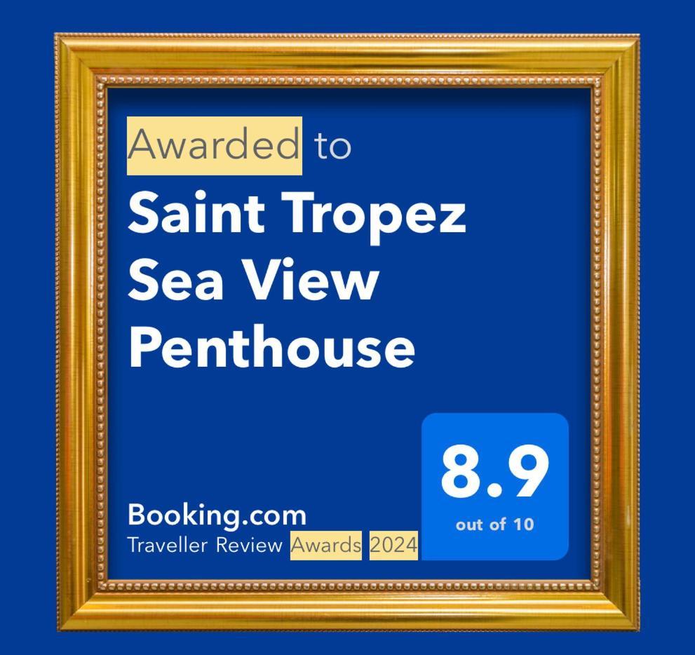 Ferienwohnung Saint Tropez Sea View Penthouse Exterior foto