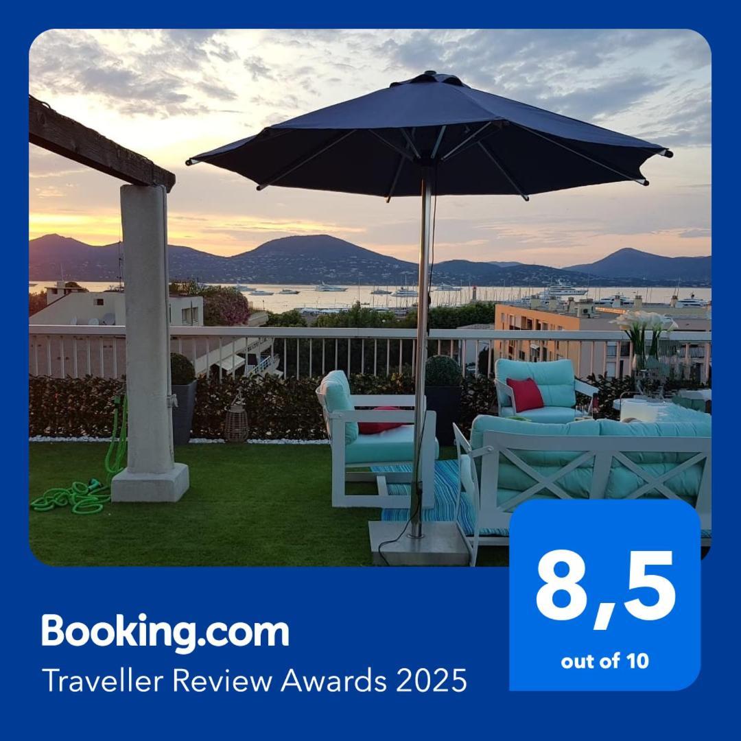 Ferienwohnung Saint Tropez Sea View Penthouse Exterior foto