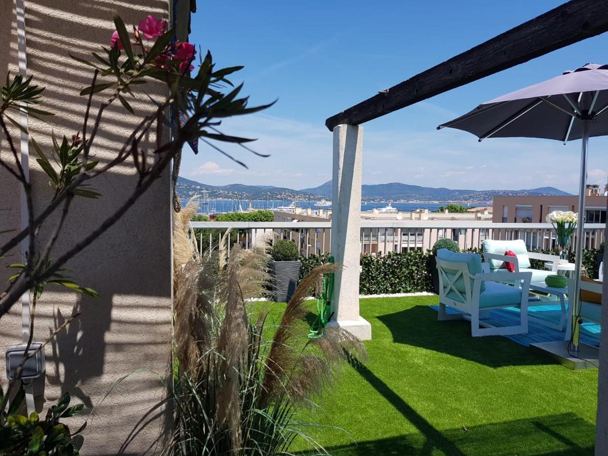 Ferienwohnung Saint Tropez Sea View Penthouse Exterior foto