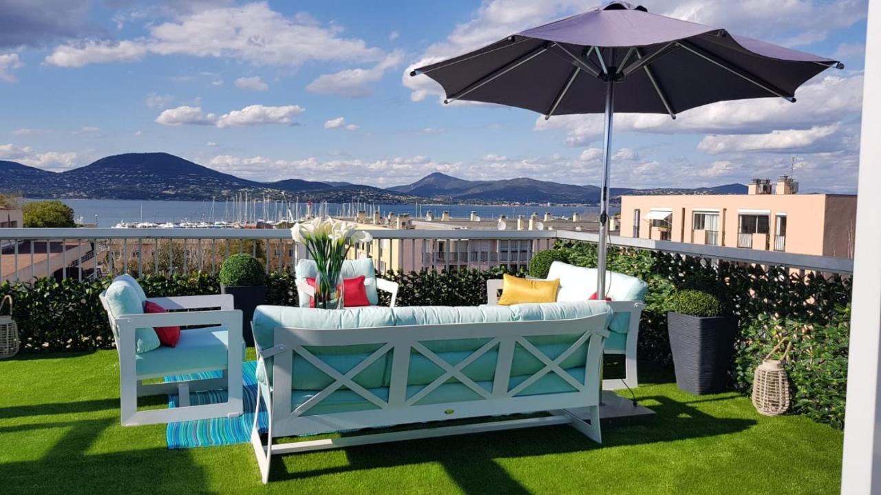 Ferienwohnung Saint Tropez Sea View Penthouse Exterior foto