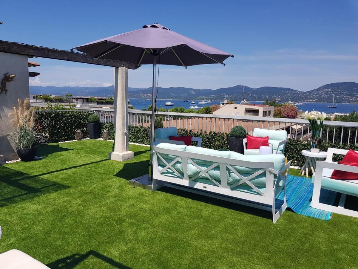 Ferienwohnung Saint Tropez Sea View Penthouse Exterior foto