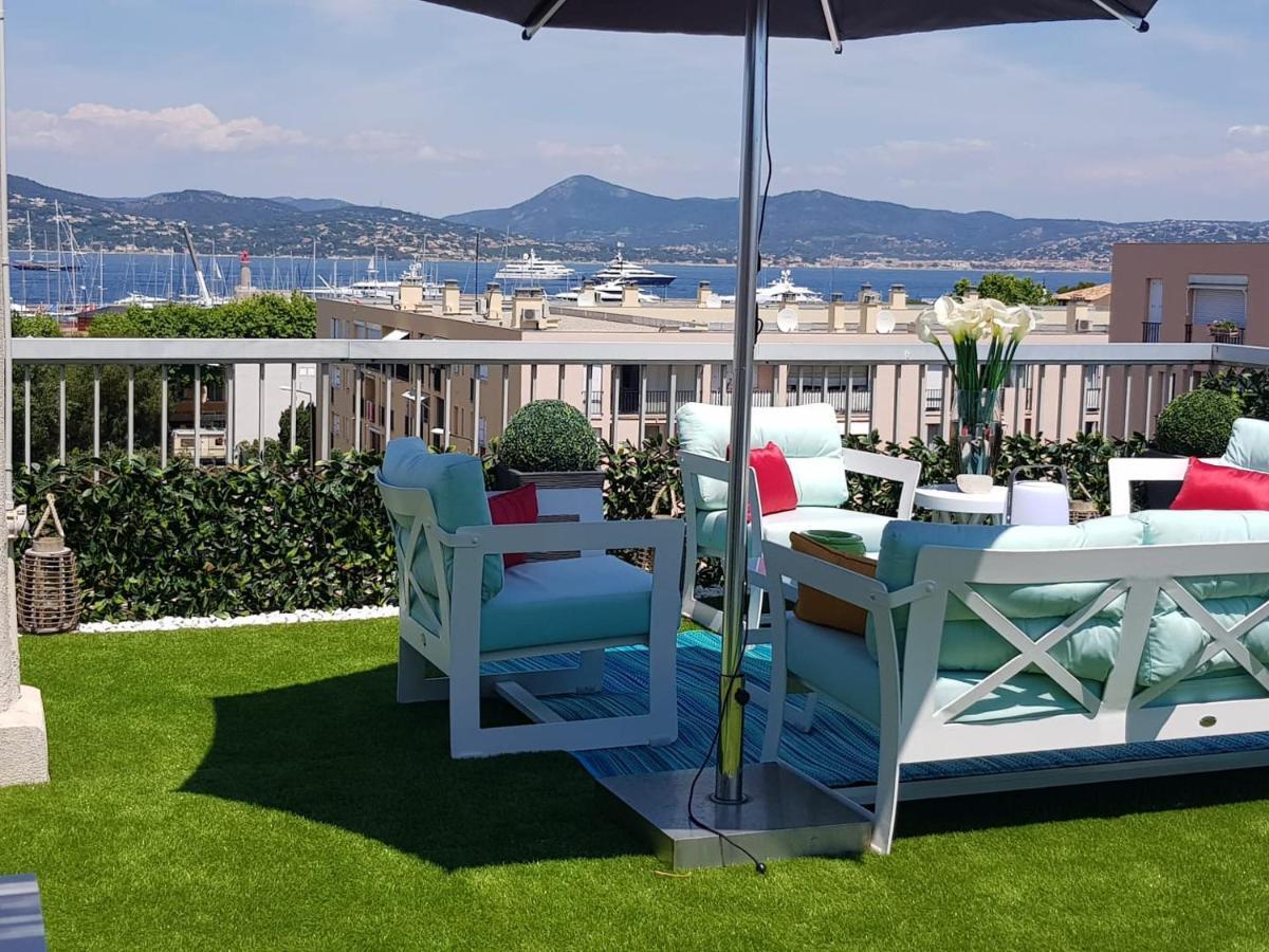 Ferienwohnung Saint Tropez Sea View Penthouse Exterior foto