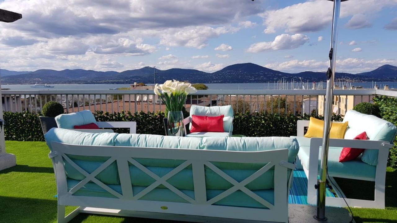 Ferienwohnung Saint Tropez Sea View Penthouse Exterior foto